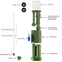 Sistema De Filtro De Agua Portátil Para Exteriores Purificador De Agua Para Camping Suministros De Emergencia Herramienta De Filtro De Agua Para Supervivencia - details 15