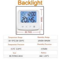 Termómetro Y Higrómetro Digital LCD Estación Climática Para El Hogar Medidor De Temperatura Y Humedad Sensor Electrónico Para Interior - details 8