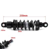Amortiguador De 250mm Para Suspensión Trasera Adecuado Para Motocicleta Scooter Eléctrico Vehículo Todo Terreno De Cuatro Ruedas Amortiguador De Aire Metálico - details 1