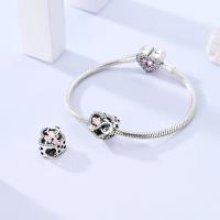 Encanto De Plata De 925 Para Pulsera Con Barco De Paseo Y Corazón Joyería Fina Para DIY Regalo Con Cuentas De Papel Y Rosas - details 104