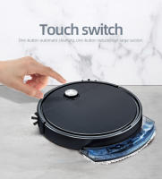 Aspiradora Inteligente Recargable USB Con Tanque De Agua Mopa Robot Succión Fuerte Para Pisos Secos Y Húmedos Limpiador Automático - details 1