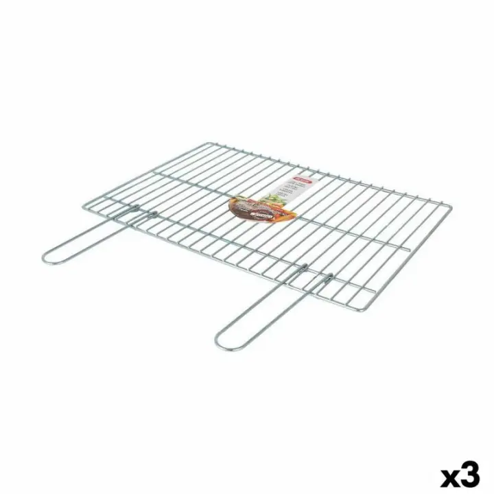 Parrilla Algon Algon Barbacoa 60 x 40 cm (3 Unidades) - 1