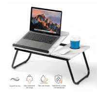Mesa de cama para portátil, Bandeja para Cama y Sofá Reclinable,Mesa perezosa multifuncional, mesa de cama dobrável para copos, prateleira de mesa para portátil, que pode ser ajustada em cinco velocidades, ler e escrever no sofá da cama e no chão DECODEKO - details 4