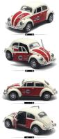 Volkswagen Beetle De 1:32 En Metal Con Función Retroceso Regalo Ideal Para Niños Modelo Clásico De Coche De Juguete A988 - details 12