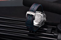 Reloj De Pulsera De Cuarzo PAGANI DESIGN Para Hombre Dial De Oso Deportivo Retro Acero Inoxidable Cronógrafo Resistente Al Agua Con Manecillas Luminosas Corona Ajustable Cristal De Zafiro - details 20