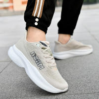 Zapatos De Correr HOBM Para Hombre Ultra Ligeros Tenis Deportivos Transpirables Zapatillas De Caminar Casual De Juguete Negro Malla Tamaño True Fit Closure Tipo Cordones - details 20