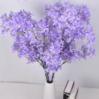 Flor De Lirio De Agua Artificial 100cm Con Ramo Largo De Seda Para Decoración De Hogar Oficina Hotel Bodas Fiestas - details 0