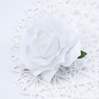 Rosa De Seda Alta Calidad 10CM Para Decoración De Casamiento Hogar Navidad Accesorios De Boda Flores Artificiales DIY Broche - details 19