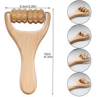 Rodillo De Masaje De Madera 1 PCS Herramienta De Masaje Corporal DIY Maderoterapia Auto-masaje Para Cintura Piernas Brazos - details 2