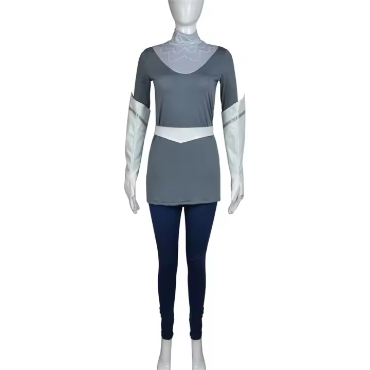 Disfraz de laúd para adultos, uniforme de fantasía, pantalones y cinturón, conjunto completo para mujer y niña, traje de fiesta de Halloween - 1