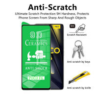 Protector De Pantalla Para POCO F6 F5 F4 M6 M5 M4 M3 pro X6 X5 X4 X3 pro 5G C65 C40 Película Cerámica Suave No Vidrio Anti-Arrugas Y Anti-Rotura - details 4