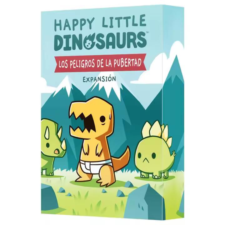 Juego de mesa happy little dinosaurs expansion los peligros de la pubertad pegi 8 - 1