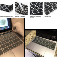 Funda De Teclado Para MacBook pro Con Barra Táctil 13&15 2016-2019 Modelo: A2159 A1989 A1990 A1706 A1707 Protector De Silicona Antipolvo Y Resistente Al Agua - details 2