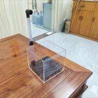 Sistema De Filtro Para Acuario De Acrílico Transparente UGF Bajo Grava Caja De Crustáceos Y Reproducción De Plantas - details 4