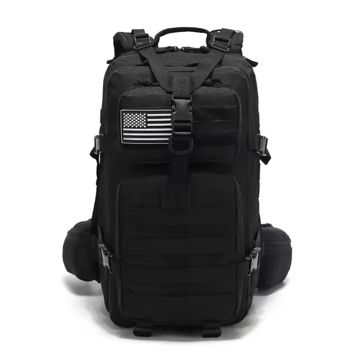 Mochila táctica para exteriores, impermeable, para deporte, ciclismo, montañismo, para helbres y Mujeres, con protección de faja, 3 Unidades - 1