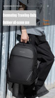 Mochila Unisex Casual De Gran Capacidad Impermeable Con Capa De Computadora Para Viajes Al Aire Libre Materiales Oxford Y Poliéster - details 8