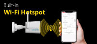 Cámara IP Uniarch Bullet 2 Millones De Píxeles HD Vigilancia Exterior Cámara De Video Resistente Al Clima Con Detección Inteligente De Cuerpo WIFI 2.4GHz Montaje En Pared IP67 - details 8