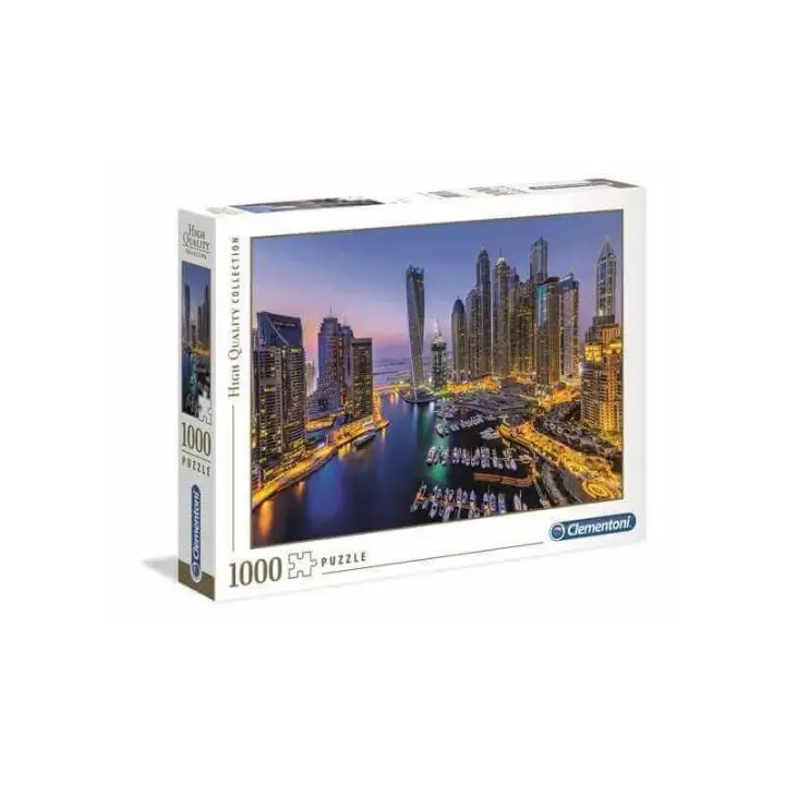 Puzle 1000 piezas Dubai de Clementoni - 1