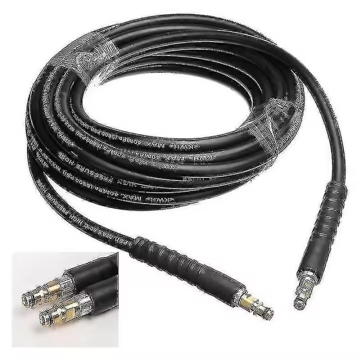 Para Karcher K2 K3 K4 K5 K6 K7 (6m) Arandelas de alta presión de la pieza de agua Kit de la pieza de la manguera de repuesto 6M/8M/10M/15M - 1