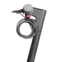 Cadena De Bloqueo Antirrobo Con Contraseña De 4 Dígitos Para Scooter Eléctrico Compatible Con Ninebot F20 F30 F40 Zero 8X 10X 11X Dualtron 1 2 G30 - details 7