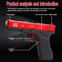 Pistola De Juguetes Para Niños Con Cámara Vacia Y Liberación Rápida Manual Disparo Manual Regalo De Navidad Para Niños - details 4