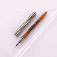 Juego De 5 Pinceles De Dibujar En Madera Redonda Para Pintura Arte Liner DIY Pincel De Uñas Con 5 Tamaños Dibujo De Líneas Rayas Y Flores - details 3