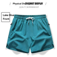 Shorts De Deporte Para Hombres Verano Corte Casual De Seda Helada Alta Calidad Ligero Secado Rápido Para Fitness Y Correr Talla True - details 9