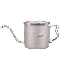 Cafetera De Inoxidable 400ml Lanzadera Para Café Mini Tetera Para Camping Y Viajes Con Mangue De Patuca Apto Para Estufa - details 0