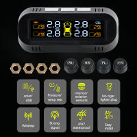 Sistema De Monitoreo De Presión De Neumáticos Para Coche RV Camión Con 6 Sensores Externos 180° Ajustable Bracket Impermeable TPMS Wireless - details 39
