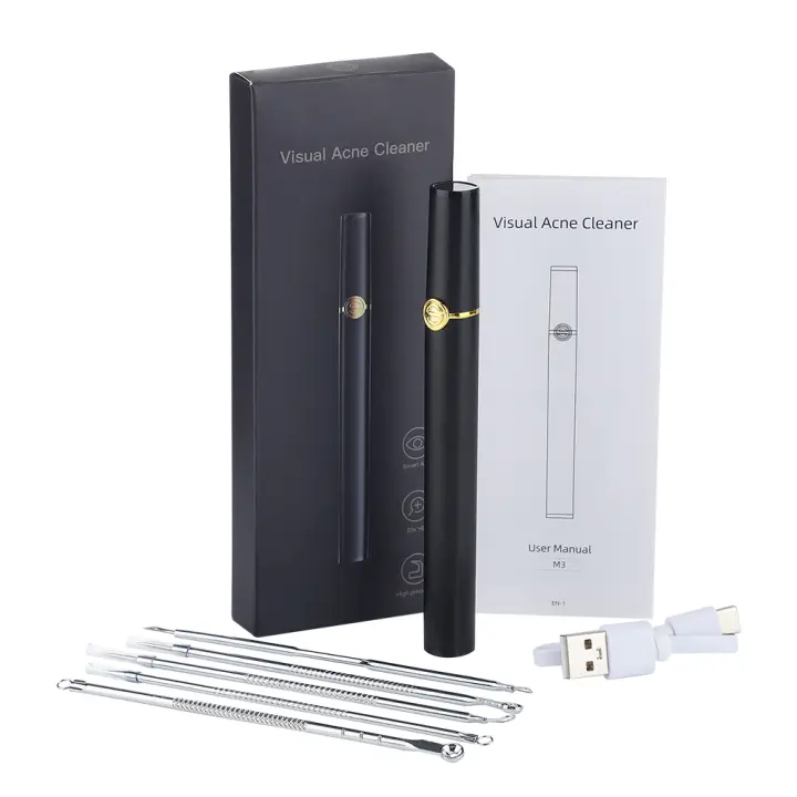 Aguja Visual inteligente para el acné, dispositivo de eliminación de acné Facial, Limpieza de Poros, instrument de Belleza, Carga USB - 1