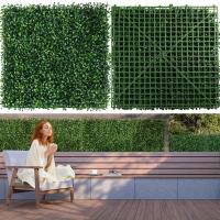 Pared De Plantas Artificiales 40x60cm Falso Césped Y Maleza Mat De Hierba Verde Falsa Panel De Valla Para Decoración De Hogar Y Jardín - details 2