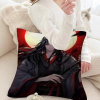 Funda De Cojín Anime Gran Maestro Mo Dao Zu Shi MDZS 45x45cm Decorativa Para Sofá Coche Sala De Estar Material Poliéster/celulosa - details 13
