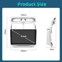 Podofo Radio de coche Android 2 Din para Peugeot 307 2007 2008 2009 2010-2013 Carplay 8+128GB AI Voice WIFI+4G DSP GPS Navegación Multimedia Reproductor de Video - details 20