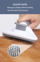 Cepillo De Peluquería Para Mascotas De Acero Inoxidable Con Agujas Flotantes Eliminador De Pelo Para Perros Y Gatos Cuidado De La Piel Y Belleza - details 3