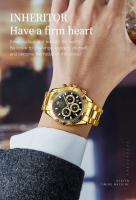 Reloj Mecánico Para Hombre OLEVS 6638 Con Correa De Acero Inoxidable Resistente Al Agua Y Luminoso Estilo De Lujo Fashion - details 5