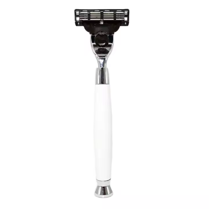 iRAZOR Afeitadora De Seguridad Clásica Tradicional Mach 3 Para Hombres Cuchilla De Metal Eco-friendly Regalo Para Barba Y Cabello Facial - 1