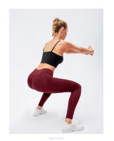 Leggings De Yoga Para Mujer Calor Invierno Elásticos Talla Completa Deporte Gimnasio Running Leggings De Poliéster Y Spandex - details 12