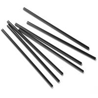 Tubo De Bebida Negro Para Café Y Cócteles 50/500/3000PCS ZOMASOU Plástico Para Fiestas Y Barra Empaque Por Pieza - details 5