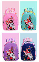 Mochila Infantil Disney Mickey Mouse Minnie Para Niños Y Niñas Rosa Pequeña Bolsa Escolar De Dibujos Animados Para Jardín De Infantes - details 0