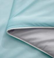 Almohadilla De Aire Acondicionado Para Verano En Color Puro Seda Helada Manta Refrescante Ligera Y Suave Tamaño Twin/King Suelta De Poliéster - details 29