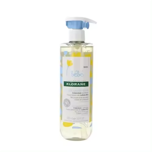 Klorane Gel Suave Para Bebe Cuerpo Y Cabello 500ml - 1