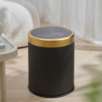 Bandeja Doble De Plástico Para Interiores Y Exteriores Con Tapa Para Sala De Estar Cocina Dormitorio Contenedor De Basura Doméstico De Alta Calidad - details 4