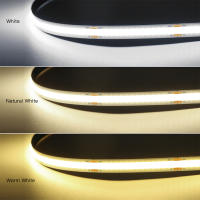 Tira De LED COB Con Sensor De Movimiento PIR Adhesiva Para Iluminación De Armarios Cocina Dormitorio Y Retroiluminación De TV Luz DC 5V Decorativa - details 8