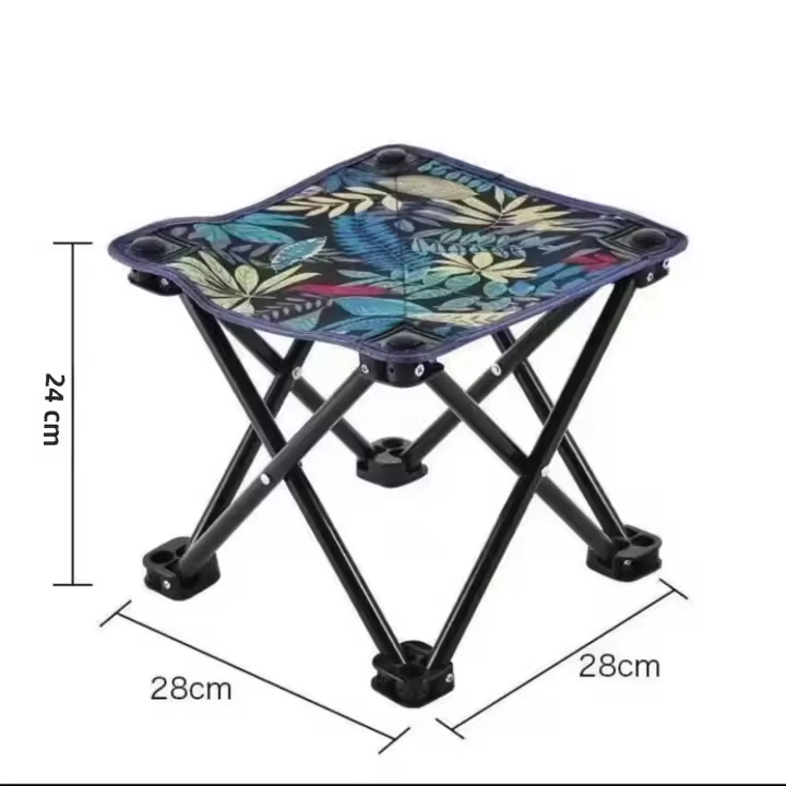 Taburete De Camping Plegable Portátil Y Ligero Para Pesca Senderismo Jardinado Y Playa Silla Small Para Exteriores Modernas - 1