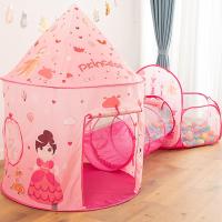 Kids Play Tent, Baby Tunnel y Ball Pit Pop Up Tienda para niños adecuada para uso en interiores y exteriores para niños y niñas (rosa) - details 3