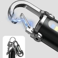 Linterna LED De Cadena Multifuncional Para Actividades Al Aire Libre Linterna De Inspección Práctica Impermeable Con Luz Fuerte De 5W Para Camping Viajes Y Trabajo - details 6