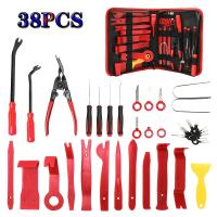 Kit De Herramientas De Desmontaje Para Coche Herramienta De Reparación De Panel De Plástico Y Panel De Tablero Kit De Herramientas Manuales Para Puerta Interior Y Tablero - details 0