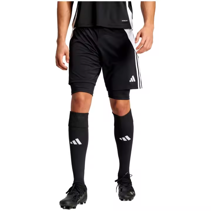 Pantalon Corto Adidas Tiro24 para hombre en color negro - 1