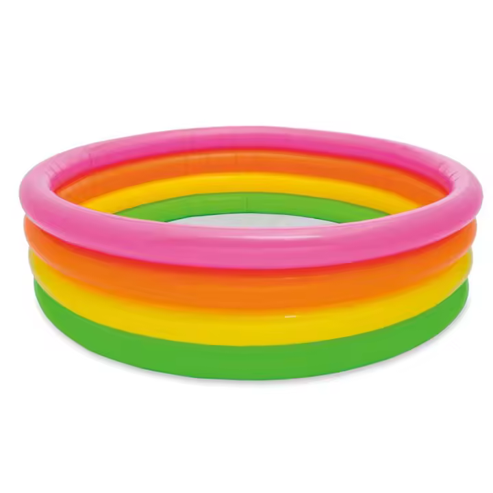 Intex 56441NP, Piscina Hinchable 4 Aros Sunset, 168x46 cm - 1