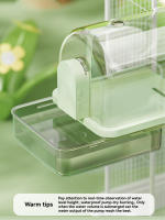 Baño Eléctrico Automático Para Pájaros Con Sensor Inteligente Caja De Ducha Transparente Para Periquito Y Murciélagos Incluye Gancho Para Colgar - details 5